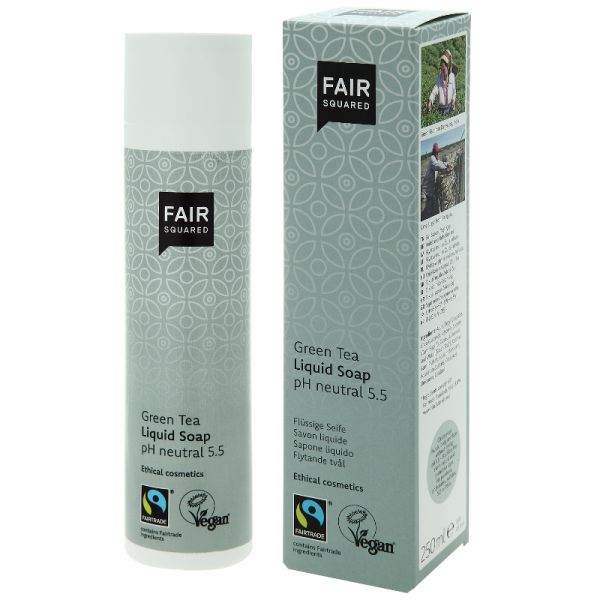 Fair Squared Hand Flüssigseife Grüntee 250 ml (pH neutral)