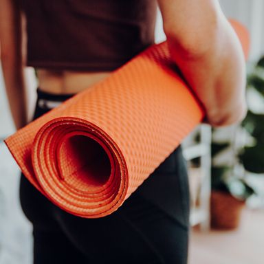 Yogamatte orange