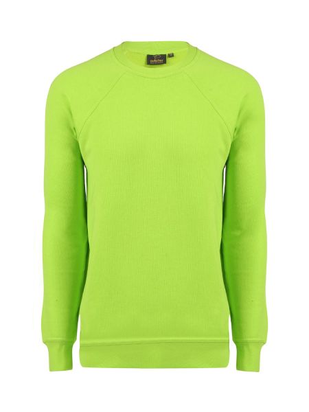 Herren London Premium Sweatshirt Lime einkaufen