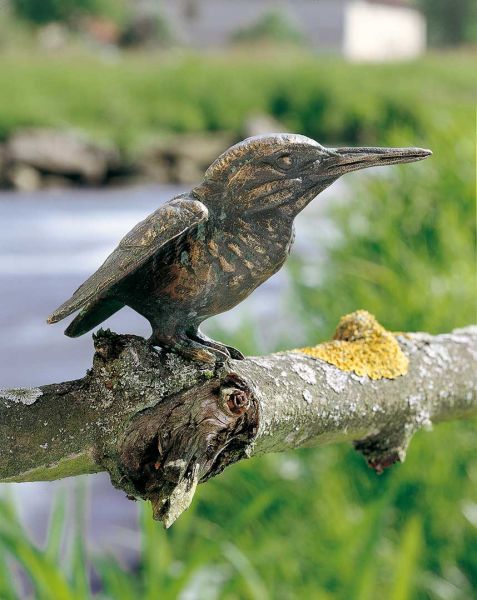 Eisvogel aus Bronze N° 1